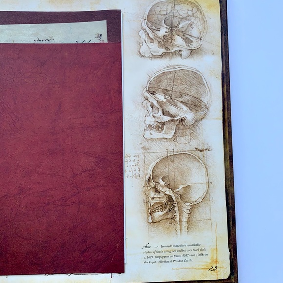 The Treasures of Leonardo DaVinci - coffee table book - Picture 9 of 15